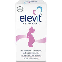 ELEVIT Pronatal x 30 tablets, vitamins for pregnant women UK