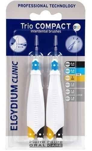 ELGYDIUM Clinic Trio Compact 012 interdental brush UK