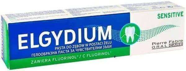 ELGYDIUM Sensitive Toothpaste in gel 75ml UK