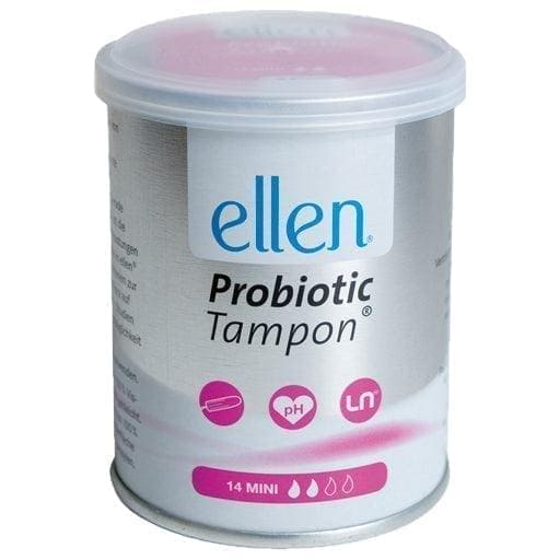 ELLEN Probiotic, lactic acid bacteria, Tampon mini UK