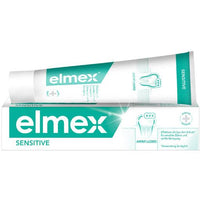 ELMEX Sensitive toothpaste folding box UK