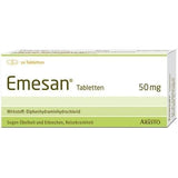 EMESAN, diphenhydramine hydrochloride, motion sickness, nausea UK