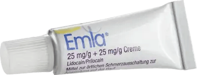 EMLA cream, local anaesthetic cream, lidocaine, prilocaine UK