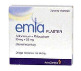 Emla. Medicinal plaster x 2 pieces, healing patch UK