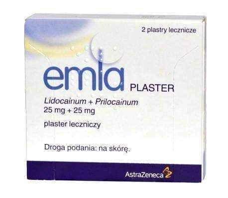 Emla. Medicinal plaster x 2 pieces, healing patch UK
