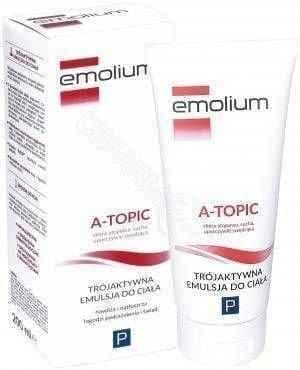 EMOLIUM A-Topic Tri-active body emulsion 200 ml UK