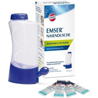 EMSER nasal douche with 4 bags of nasal rinsing salt UK