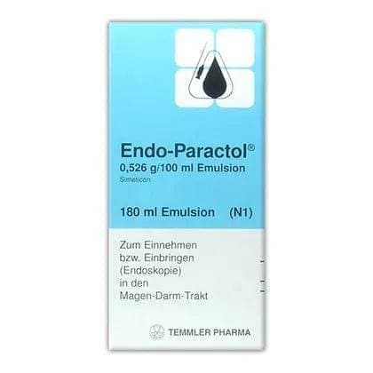 ENDO PARACTOL, Simethicone, Simeticone, Emulsion UK