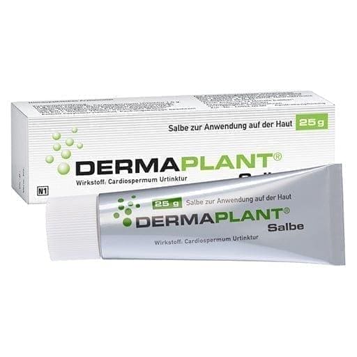Endogenous eczema treatment, herbs for neurodermatitis, DERMAPLANT ointment UK