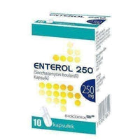 Enterol x 10 capsules, enterol 250 mg, cncm i-745 UK