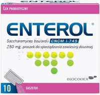 Enterol x 10 sachets, Saccharomyces boulardii, cncm i-745 buy UK