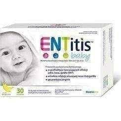 ENTitis Baby banana flavor x 30 sachets, infant over 6 months UK