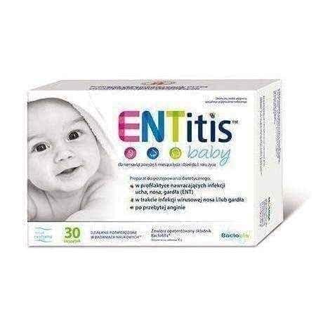 ENTitis baby taste neutral x 30 sachets, children from 6 months old UK