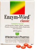 ENZYM (ENZYME) WIED classic (ENZYMES) Dragees, natural enzymes UK