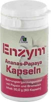 ENZYME PINEAPPLE papaya capsules 60 pcs proteolytic enzymes UK