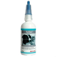 EPIBAC alkaline ear cleaner for dogs, cats chlorhexidine digluconate UK