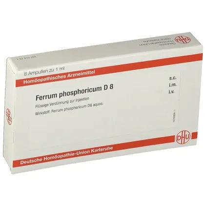 Epicondylitis, anaemia, FERRUM PHOSPHORICUM D 8 ampoules UK