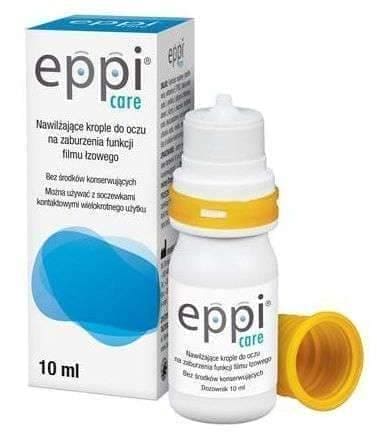 Eppi Care eye drops 10ml sodium hyaluronate UK
