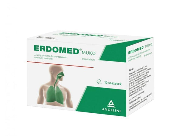 Erdomed Muko 10 sachets UK