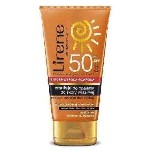 ERIS Lirene emulsion lotion for sensitive skin SPF50 + 150ml, dr irena eris UK