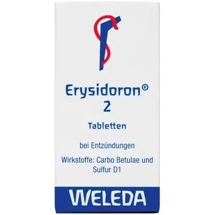 ERYSIDORON 2 tablets, Anthroposophic medicine for inflammation UK