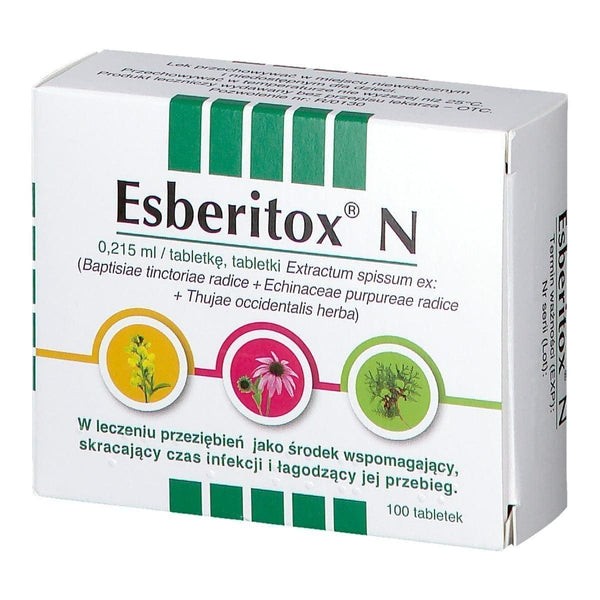 ESBERITOX N x 100 tablets immune response UK