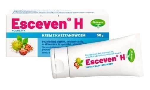 Esceven H tired legs Cream with horse chestnut 50g UK