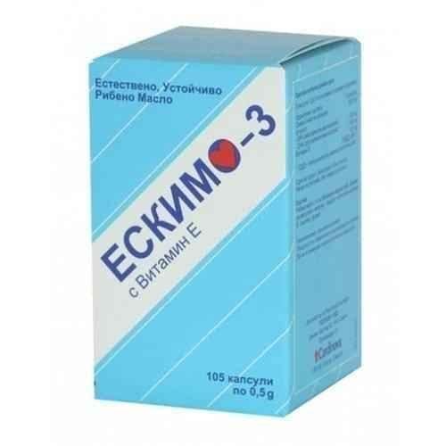 ESKIMO 3 natural fish oil 105 capsules UK