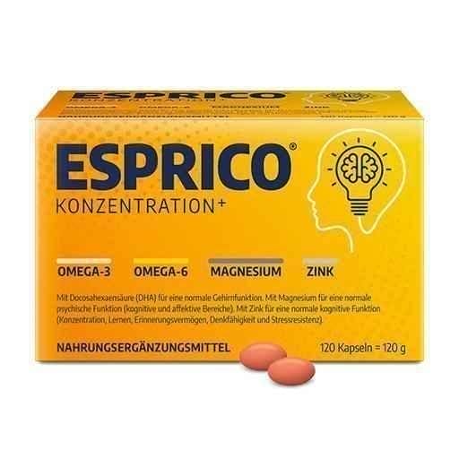 ESPRICO chewable capsules, MEMORY, concentration UK