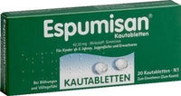 ESPUMISAN chewable tablets 20 pc UK