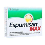 Espumisan MAX x 20 capsules, excessive belching UK