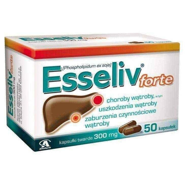 ESSELIV Forte, alcoholic hepatitis, liver failure, liver damage symptoms UK