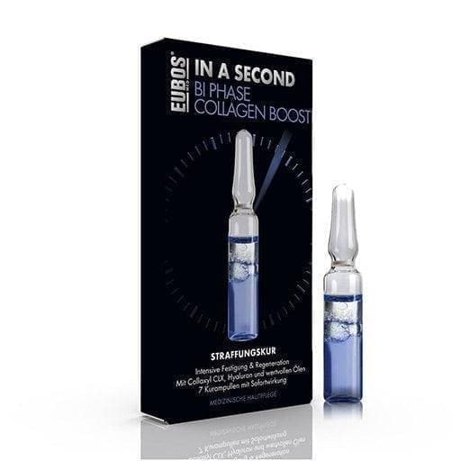 EUBOS IN A SECOND, Collagen Boost, hyaluronic acid Ampoules UK