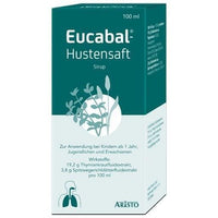 EUCABAL cough syrup, thyme fluid extract, plantain leaf UK