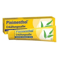 Eucalyptus, pine needle oil, menthol, PINIMENTHOL cold ointment UK