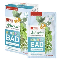 Eucalyptus, pine needles, spruce needles, mountain pine, silver fir, spearmint, lemon, ATHERIA children bath UK