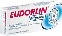 EUDORLIN migraine film-coated tablets 20 pc UK