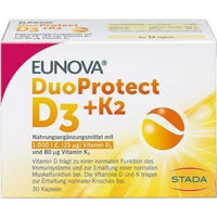 EUNOVA DuoProtect vitamin k2 and d3 1000 IU UK