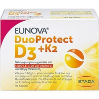 EUNOVA DuoProtect vitamin k2 and d3 4000 IU UK