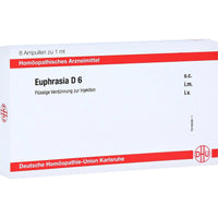 EUPHRASIA D 6 ampoules UK