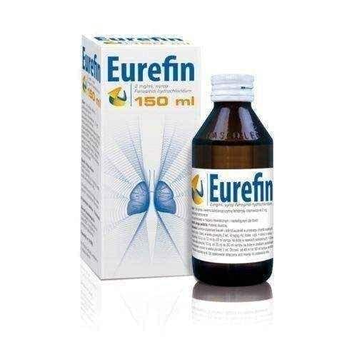 EUREFIN 2mg / ml syrup 150ml bronchitis treatment UK