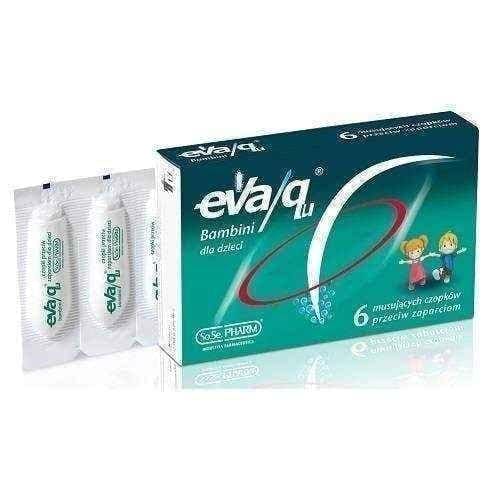 Eva / qu Bambini suppositories against constipation, constipation medicine UK