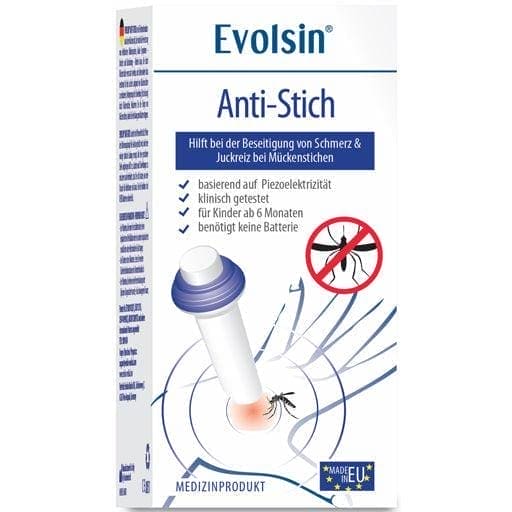 EVOLSIN anti-stab, mosquito bites, mosquito bite reaction, mosquito bite rash UK