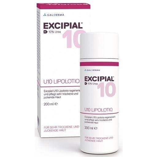 EXCIPIAL U10 lipolotio 200 ml dry, itchy and flaky skin UK