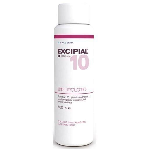 EXCIPIAL U10 lipolotio 500 ml dry, itchy and flaky skin UK