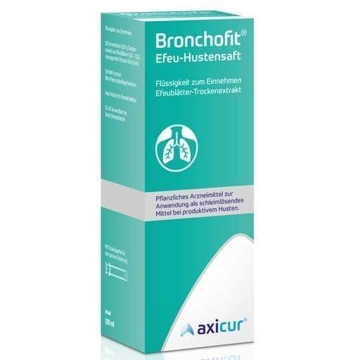 Expectorant cough, BRONCHOFIT ivy cough syrup UK