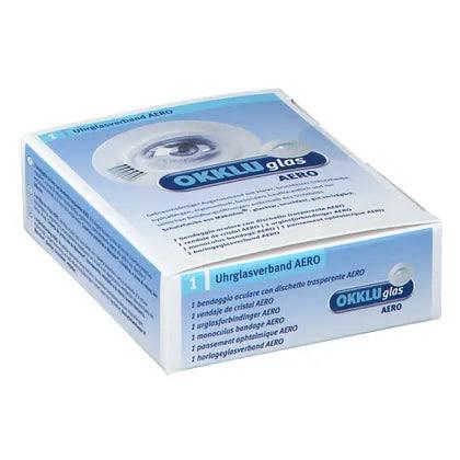 Eye protection, OKKLUglas AERO watch glass bandage UK