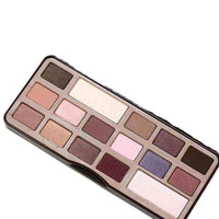 Eye Shadow Palette with Mirror Chocolate Bar 16-Color Smoked UK
