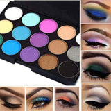 Eyeshadow palette 15 Colors Professional Makeup Shimmer Matte Set Kit UK