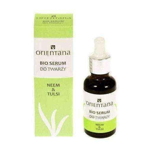 Face serum | ORIENTANA Bio Serum for face Neem and Tulsi 30ml UK